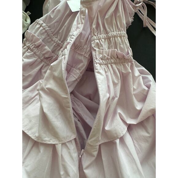 New ~ STEVE MADDEN ~ Pink Tulle 100% Cotton Mireya Mini Dress Size L - Picture 6 of 9